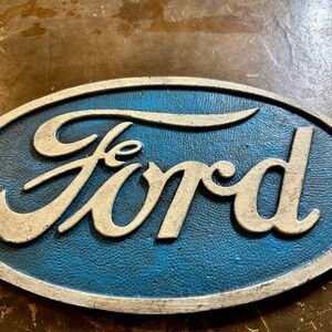 Antique Ford wall sign